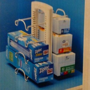 YouCopia Storemore Wrap Stand Adjustable A Vertical Organizer Kitchen NEW Storag